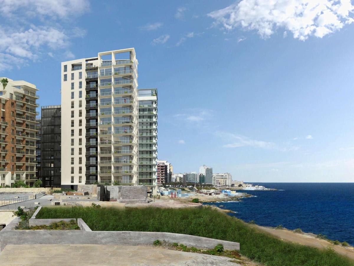 Prime Location Apartment With Side Seaviews Sliema Luaran gambar